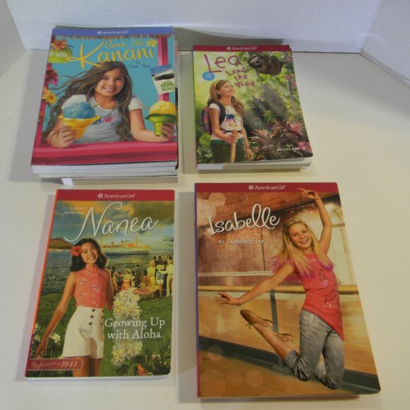 American Girl Doll Book Lot Of 9 Paperback Nanea Lea Kanani Mia Isabelle Carolin - Picture 2 of 6
